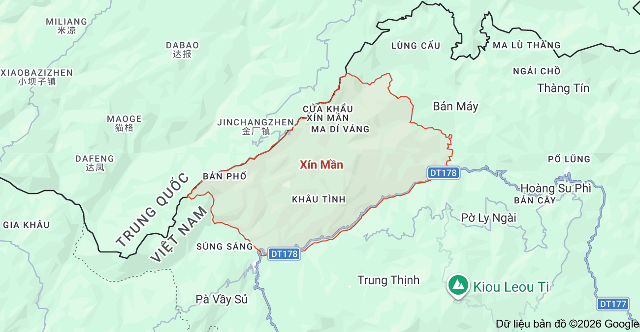 Bản đồ Tuyên Quang