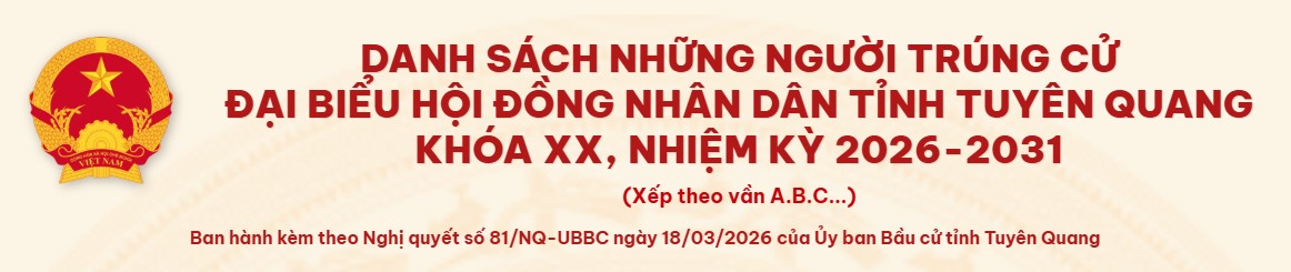 Bản đồ Tuyên Quang