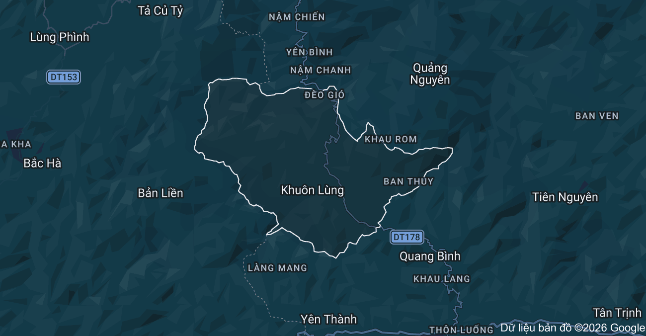 Bản đồ Tuyên Quang