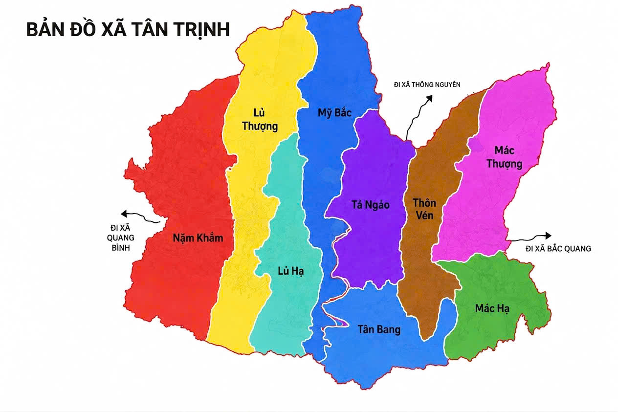Bản đồ Tuyên Quang