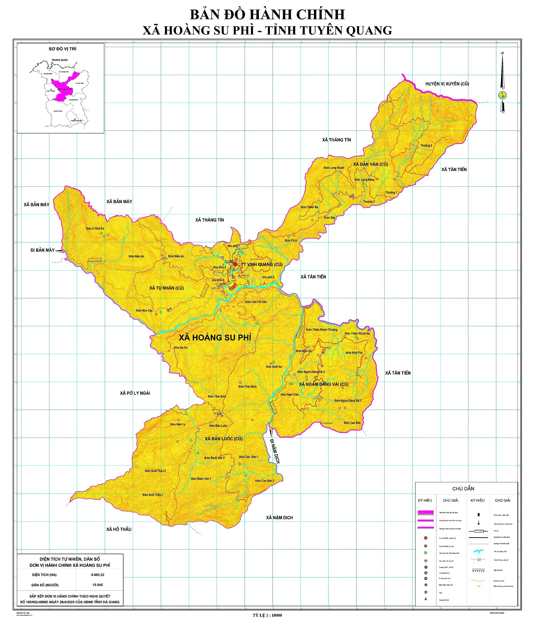 Bản đồ Tuyên Quang