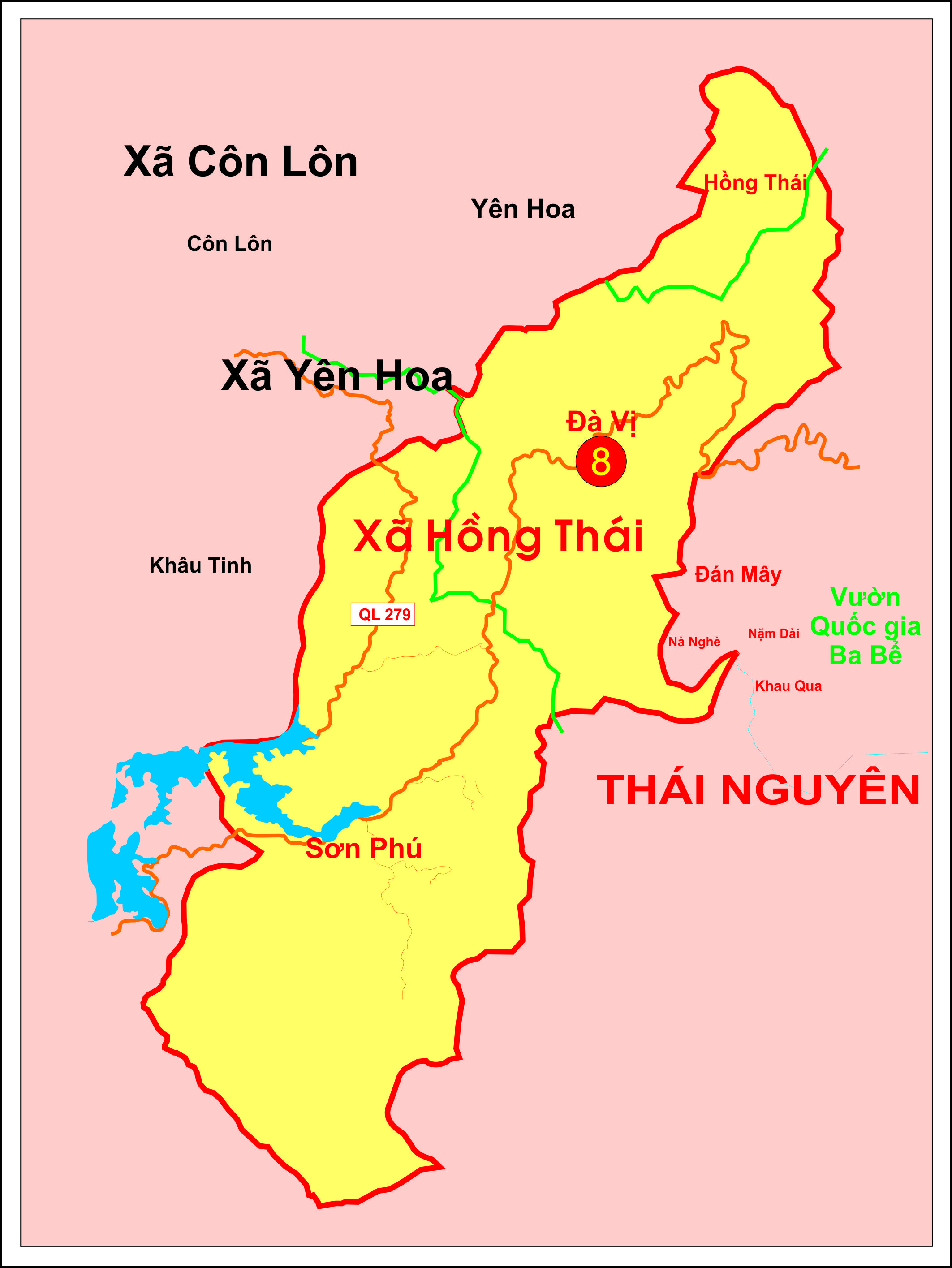 Bản đồ Tuyên Quang